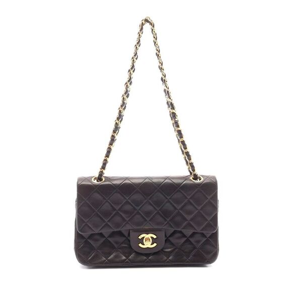 Chanel Lambskin Matelasse W Flap Shoulder Bag - Picture 1 of 10